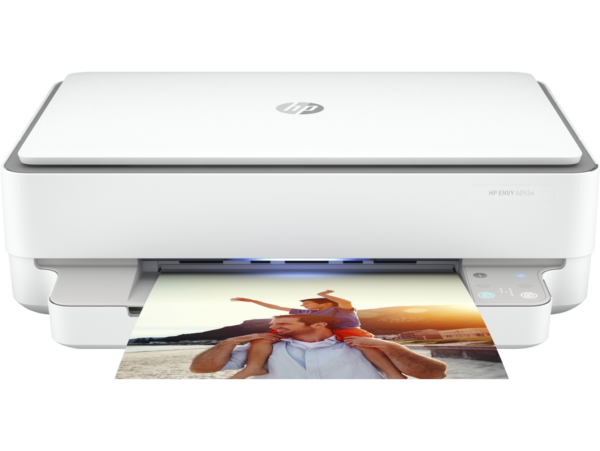 HP ENVY 6055e All-in-One Certified Refurbished Printer w/ bonus 6 months Instant Ink through HP+